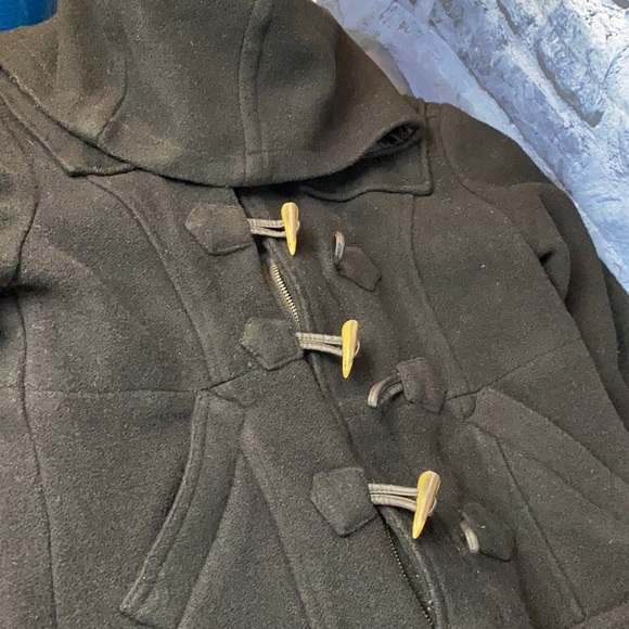 Stussy Wool Blend Toggle Pea Coat - Picture 11 of 11